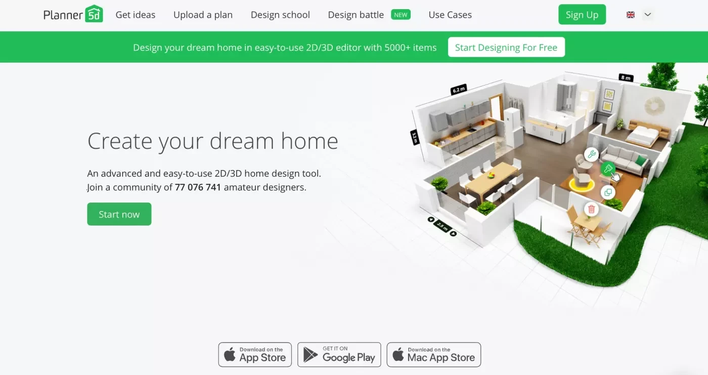 Image from Planner 5D